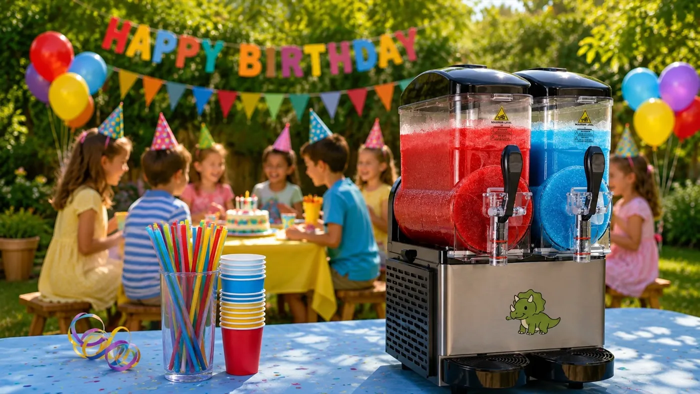 Slush zum Kindergeburtstag: bunte Ideen, Mengen und Tipps für die Sommerparty